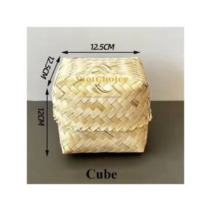 Bolsa tejida de bambú personalizable de alta calidad, bolsa de regalo de Material de ratán para eventos, venta al por mayor de Vietnam, fabricante en stock 2025 - Product Image 5