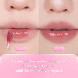 Vegan Glitter <b>Lip</b> Gloss Moisturizing Clear <b>Lip</b> Makeup with Long-lasting Lasting Tint Juicy Lasting <b>Lip</b> Gloss with Vegan Labeling - Product Image 6