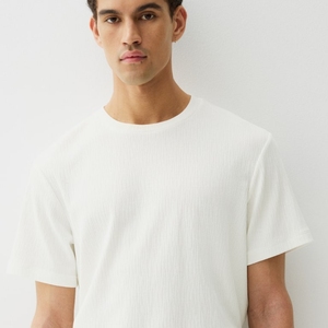 T-shirts pour hommes T-shirt d'été en coton Oversized Trending Solid Color Regular Fit T Shirt Men - Product Image 5