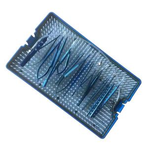 ชุดผ่าตัดต้อกระจกชุดอุปกรณ์เกี่ยวกับตา10ชิ้นทำจากไทเทเนียม - Product Image 5