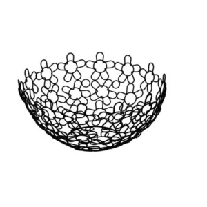 Cuenco para servir frutas de alambre de hierro de alta calidad, vajilla de diseñador, cuenco para servir frutas de hierro, diseño de alambre de hierro, cuenco para servir frutas - Product Image 6