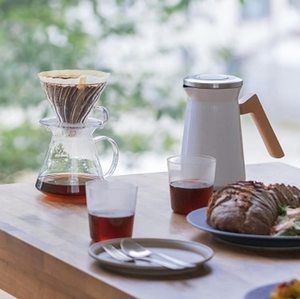 Cafetera de Goteo HARIO Minimal de Metal, 400 ml, Fácil de Usar, Juego de Gotero y Servidor, Apta para Horno - Product Image 6