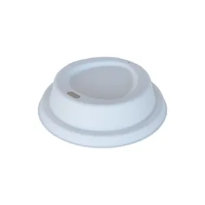 Coperchio Monouso Ecologico in Bagassa per Uso Quotidiano, Gadget Sostenibili e Verdi - Product Image 1