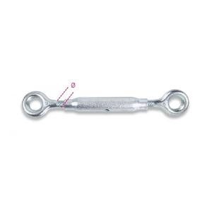 Tensores de ojo y ojo forjados en caliente, cuerpos de tubería galvanizados (paquete múltiple), 2 unidades - Product Image 2