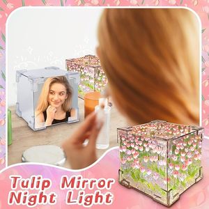 Boule de cristal 3D Desidiya Art Déco Lampe de nuit LED Support en silicone Sphère en verre Décoration d'intérieur Cadeau Couleur personnalisée Ramadan Anniversaire - Product Image 6