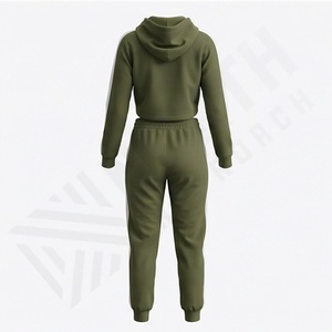 Chándales Deportivos Ligeros para Mujer, Servicio OEM, Corte Regular, 100% Algodón, Ropa Deportiva de Invierno para Adultos, Gimnasio, Correr, Ropa Deportiva Personalizada - Product Image 2