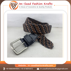 การออกแบบมาใหม่ของเข็มขัดหนังผู้ชายขนาดกลางยาว - Product Image 6