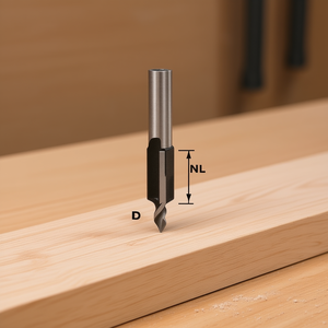 Festool HW S8 Groove Cutter Carbide Tipped <b>Router</b> <b>Bits</b> - Product Image 3