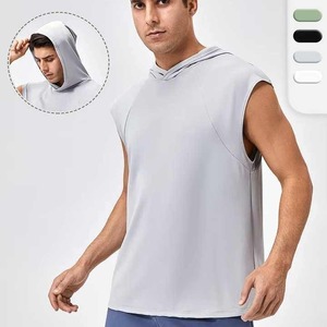 Débardeurs sans manches unisexes en coton doux, vêtements de gymnastique/fitness personnalisables | Approvisionnement en vrac | Marque privée disponible - Product Image 1