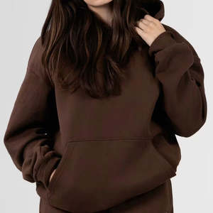 Sweat à capuche pour homme en coton biologique avec poches en polaire Pull pour homme Sweat à capuche unisexe surdimensionné Sweat-shirt personnalisé avec capuche - Product Image 2