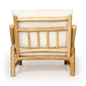 Fauteuil individuel d'extérieur avec tissu imperméable pour patio, balcon, meubles, fabricant en gros - Product Image 3
