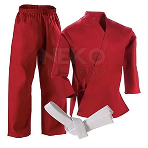 ชุดเครื่องแบบคาราเต้ผู้ใหญ่แขนยาวเครื่องแบบกีฬาคาราเต้ผลิตสูง - Product Image 5