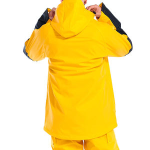 Veste de pluie OEM de couleur unie pour hommes, dernier modèle, veste de pluie à séchage rapide en matériau solide pour hommes, vente en gros - Product Image 2