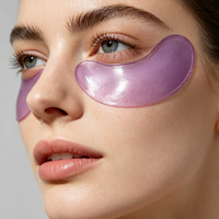 Patchs Hydrogel pour les Yeux en Or Cristallin, Matière Première Naturelle, OEM ODM, Sûrs, Non Irritants, Personnalisables