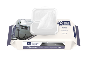 <b>Hygiene</b> <b>Products</b> Kitchen Wipes White OEM/ODM <b>Personal</b> Care Adults Cleaning Non-Woven Multi-purpose wipes From Vietnam - Product Image 3