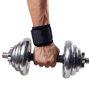Sangles de poignet pour la musculation en nylon hautement élastique, support réglable, prix de gros - Product Image 3