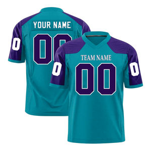 Maillot de rugby personnalisé sublimé de haute qualité pour hommes/jeunes maillot de football américain pour vêtements de football cousus conception personnalisée - Product Image 4