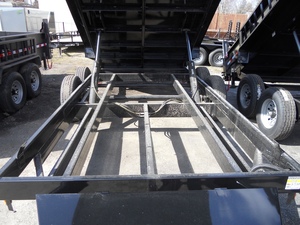 Remorque à benne basculante 7x16 14 000 kg #   G.V.W.R. Écarteur de porte avec moteur et pompe, garantie 1 an, multifonctionnel - Product Image 3