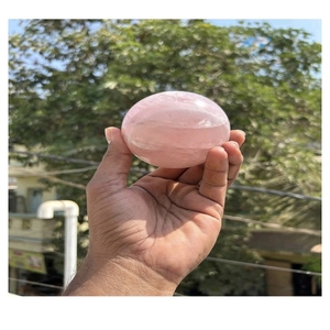 2025 <b>High</b> Quality Mirani Agate Rose Quartz Sphere/Hand Carved Crystal Ball From Gujarat/<b>Healing</b> Best Wholesale Price - Product Image 5