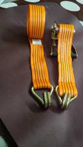 Sangle d'arrimage à cliquet réglable en polyester durable avec boucle à came Ceinture d'arrimage solide pour un transport et une sécurisation de la charge en toute sécurité - Product Image 3