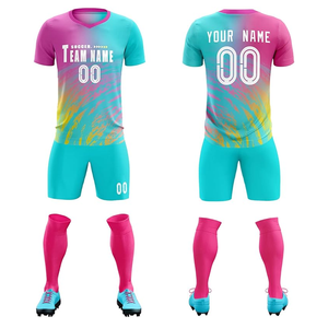 Uniformes de fútbol ligeros personalizables con logotipo personalizado Camiseta de etiqueta privada estirable de Francia - Product Image 4