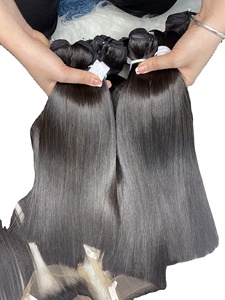 ผมต่อแบบเวฟธรรมชาติ ขายส่งผมต่อแบบชิ้น สีธรรมชาติ ผมแท้แบบเรมี่ - Product Image 5