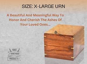 Extra <b>Large</b> <b>Urn</b> for Human Ashes Ideal Memorial Keepsake for Loved Ones - Product Image 3