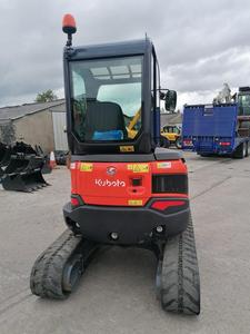 Excavatrice sur chenilles Kubota U27-4 avec un poids opérationnel de 5 tonnes, neuve ou d'occasion, composants clés incluant le moteur, la pompe, la boîte de vitesses - Product Image 3