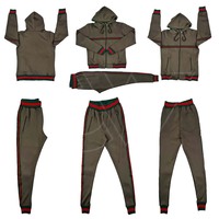 Survêtement Homme Style Sportif Streetwear Personnalisé en Coton – Sweat à Capuche et Pantalon – Design Uni avec Logo d'Entreprise Personnalisé – Vente en Gros