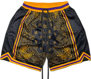 Short de basket-ball en maille conçu sur mesure pour hommes OEM ODM de tissu de refroidissement en polyester de grande taille fabriqué au Pakistan - Product Image 4