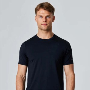 เสื้อยืดคลุมความชื้นสําหรับผู้ชายคุณภาพสูง - สบาย แห้งเร็ว เหมาะสําหรับออกกําลังกายในยิม วิ่ง - Product Image 3