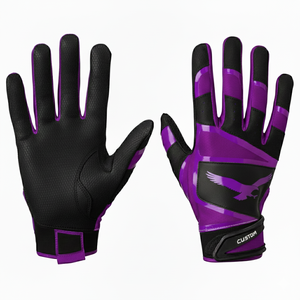 Gants de baseball en gros résistants aux déchirures avec logo personnalisé, couleurs personnalisées, absorption des chocs au poignet, durables, ventilés, gants de frappe pour le softball - Product Image 2