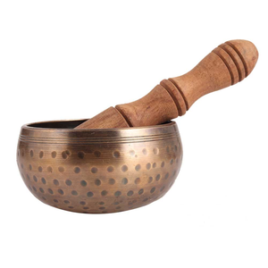 Authentic Himalayan Stainless Steel Singing Bowl Instrument Meditation Yoga <b>Sound</b> Therapy Spiritual Relaxation Eco-Friendly Long - Product Image 4