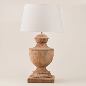 Lámpara de Madera de Diseño Nuevo y Moderno, Iluminación Clásica Decorativa para Interiores, Estudio, Sala de Estar, Diseño Tradicional - Product Image 1