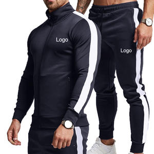 Trajes Deportivos para Hombre al Por Mayor, Diseño Personalizado, a la Moda, Lisos, Teñidos, Transpirables, Ajustados - Product Image 1