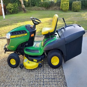 John deeree รถไถ X155R พร้อมที่ดักหญ้าเครื่องตัดหญ้า - Product Image 2