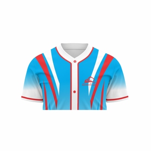 Jersey de béisbol y softbol con botón completo unisex personalizable de talla grande, ropa suave transpirable para adultos, eventos de equipo, diseño impreso - Product Image 4