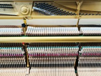 Top Yamahas U3M Japan Upright Piano Used Acoustic Black Polished Refurbished High Quality Durable Professional U1 U2 U3