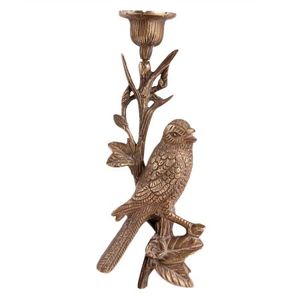 Candelabro de lujo hecho a mano para decoración del hogar, soporte de vela de latón dorado para decoración del hogar, Diwali, Navidad, SND-516 de 8,20 pulgadas - Product Image 5