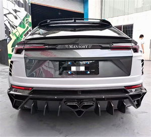 Lamborghini Body vücut kiti URUS için otomobil parçaları güncellenmiş bir MSY tarzı ön ve arka tampon kaput dövme karbon Fiber vücut kiti vardır - Product Image 6