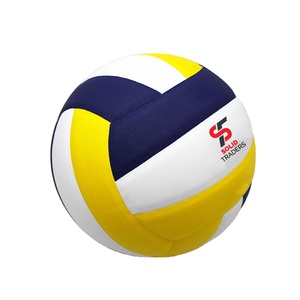 Solid Trader Advanced Grip Technology Professional <b>Training</b> <b>Ball</b> Soft Material Durable Stitching Consistent Bounce Volleyball - Product Image 2