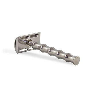 Rasoir de sécurité professionnel haut de gamme en acier inoxydable à lame unique pour rasage humide Kaamir Instruments – Prix compétitif pour homme - Product Image 6