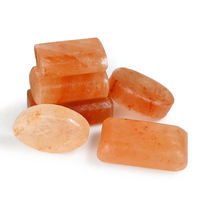 Sculpté Rose Himalaya Sel Pierre Massage Chaud Aromathérapie Maison Spa Lampe Diverses Formes Multiples Avantages Pour La Santé Inclure Animal