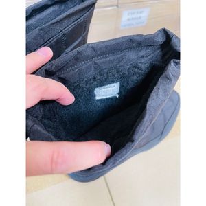 Stivali da neve invernali taglia 9-10 da donna impermeabili e caldi foderati antiscivolo al ginocchio per la stagione autunnale con soletta in lana PU - Product Image 6