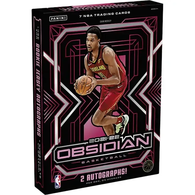 Hot sales for brand new original 2021-22 Panini Obsidian Basketball Hobby Box with warranty and return policy