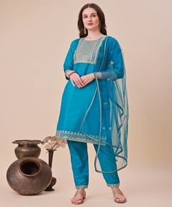 ชุดเสื้อผ้าใส่ในงานแต่งงานผ้าทาร์ฟต้าผ้าไหมผ้าแพรแข็งปักลาย - Product Image 4