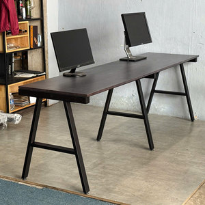 Aconcept HCAC028 Assembly Steel Legs for 240x60cm Dining <b>Table</b> Industrial Design Style for Dining Hospital <b>Bench</b> & <b>Chair</b> Uses - Product Image 5