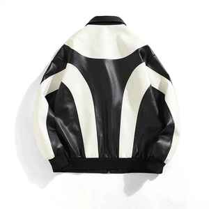 Chaqueta de cuero personalizada, diseño elegante, a prueba de viento, transpirable, más demandada, peso pesado, cómoda, con cremallera, chaqueta de cuero para hombre - Product Image 5