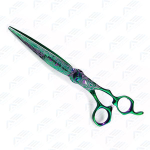Tijeras Profesionales para Salón de Belleza, Diseño Personalizado, Ecológicas, Reutilizables, de Acero Inoxidable, para Corte de Cabello Manual - Product Image 4