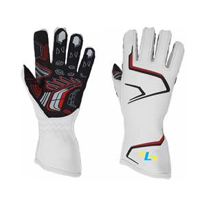 ถุงมือหนังแท้ระบายอากาศได้ดีสำหรับแข่งโกคาร์ทและมอเตอร์ไซค์-แบบเต็มนิ้ว คุณภาพสูง บริการ OEM สำหรับทุกเพศ - Product Image 4